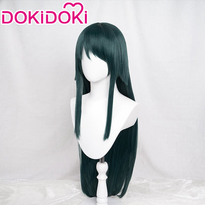 DokiDoki Game The Song of Saya Cosplay Saya Wig Long Green