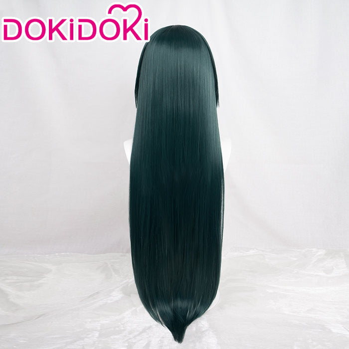 DokiDoki Game The Song of Saya Cosplay Saya Wig Long Green
