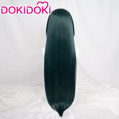 DokiDoki Game The Song of Saya Cosplay Saya Wig Long Green