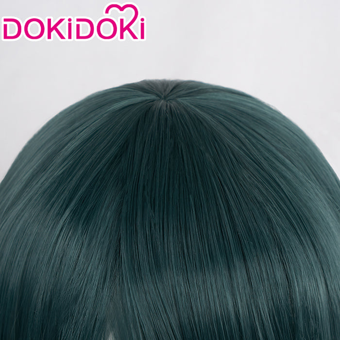 DokiDoki Game The Song of Saya Cosplay Saya Wig Long Green