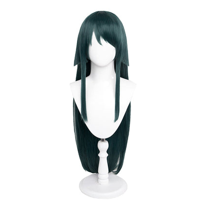 DokiDoki Game The Song of Saya Cosplay Saya Wig Long Green