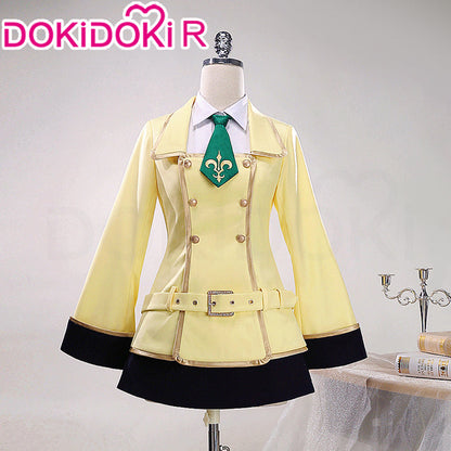 DokiDoki-R Anime Cosplay Costume Yellow Uniform