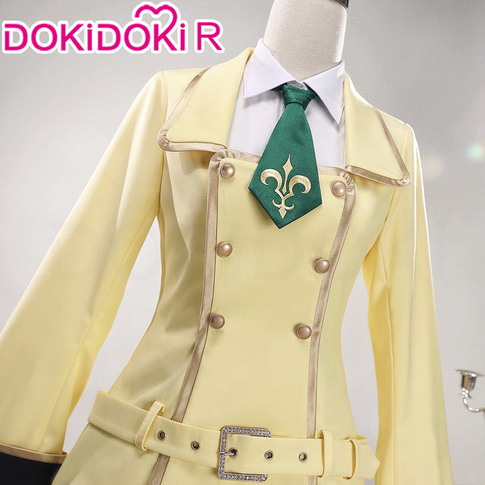 DokiDoki-R Anime Cosplay Costume Yellow Uniform