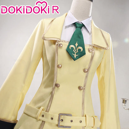 DokiDoki-R Anime Cosplay Costume Yellow Uniform
