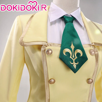 DokiDoki-R Anime Cosplay Costume Yellow Uniform