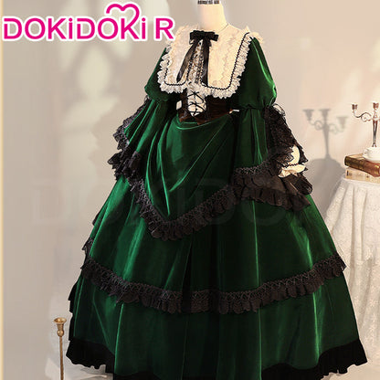 Dokidoki-R Anime Rozen Maiden Cosplay Sui sei seki Cosplay Costume Lolita Jade Stern Suiseiseki