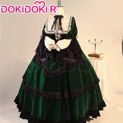 Dokidoki-R Anime Rozen Maiden Cosplay Sui sei seki Cosplay Costume Lolita Jade Stern Suiseiseki