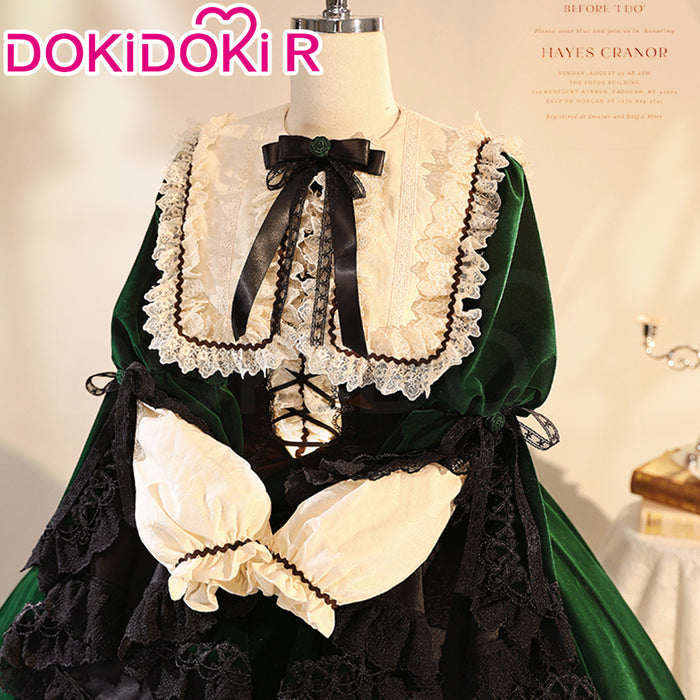Dokidoki-R Anime Rozen Maiden Cosplay Sui sei seki Cosplay Costume Lolita Jade Stern Suiseiseki