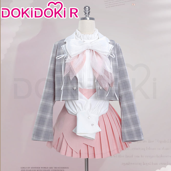 DokiDoki-R Cosplay Cosplay Costume Hanami Sakura Pink Suit
