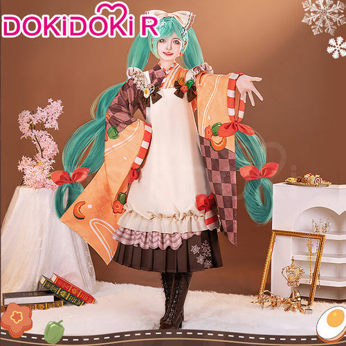 DokiDoki-R Cosplay Cosplay Costume Snow 2024 Cute Brown