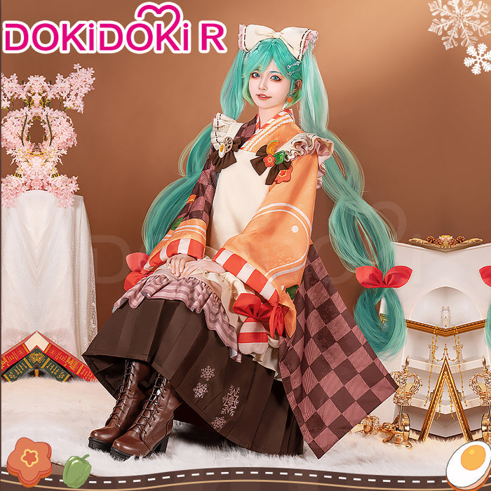 DokiDoki-R Cosplay Cosplay Costume Snow 2024 Cute Brown