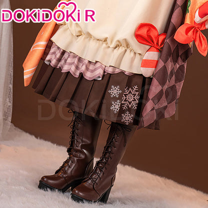 DokiDoki-R Cosplay Cosplay Costume Snow 2024 Cute Brown