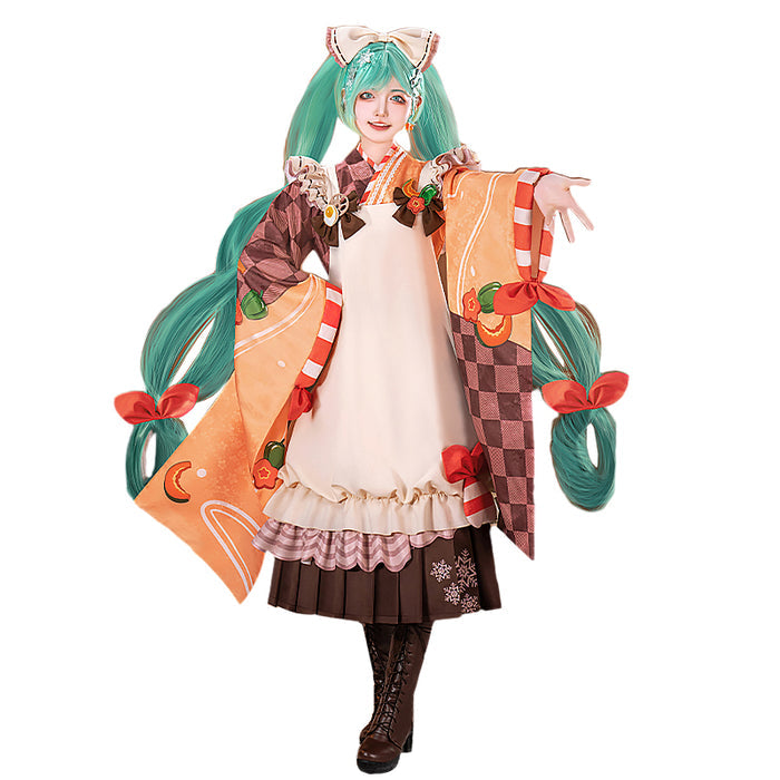 DokiDoki-R Cosplay Cosplay Costume Snow 2024 Cute Brown