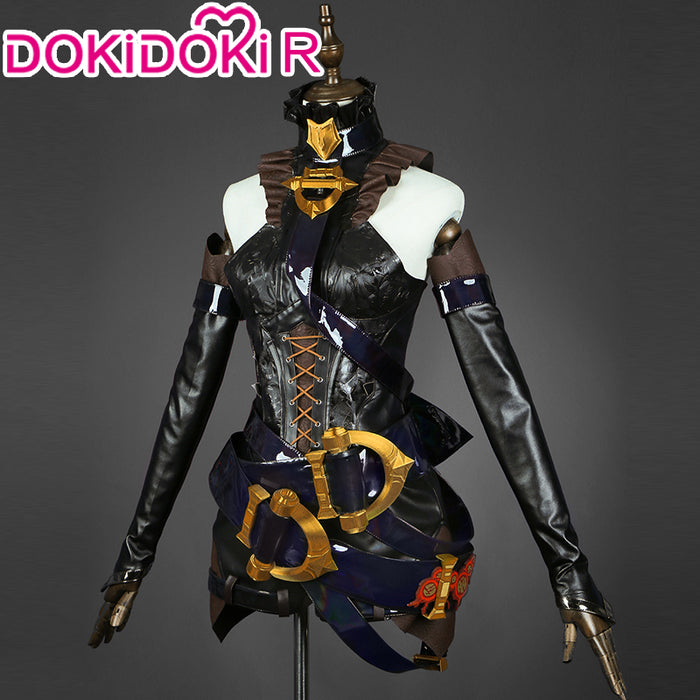 DokiDoki-R Game Cosplay Costume Black