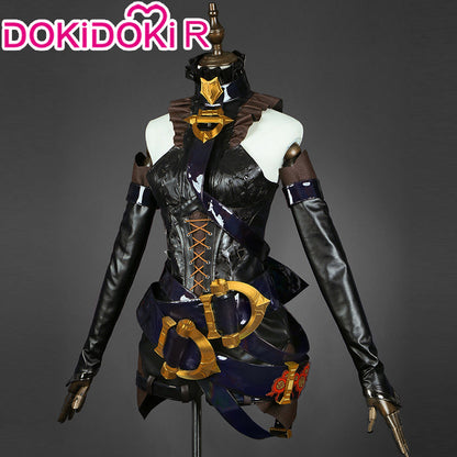 DokiDoki-R Game Cosplay Costume Black