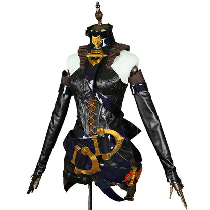 DokiDoki-R Game Cosplay Costume Black