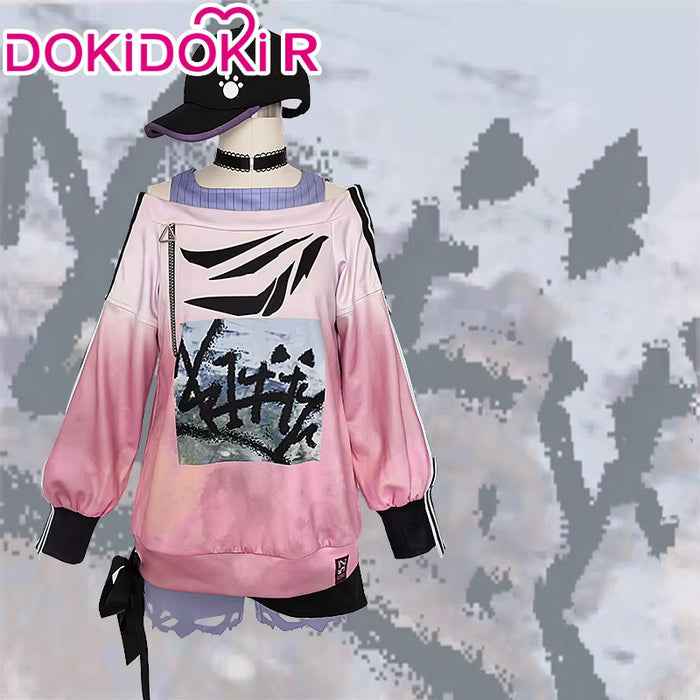 DokiDoki-R Game Prooject Sekaai Colorful Staage! Cosplay Akiyamaa Mizukii Costume IDSMAILE