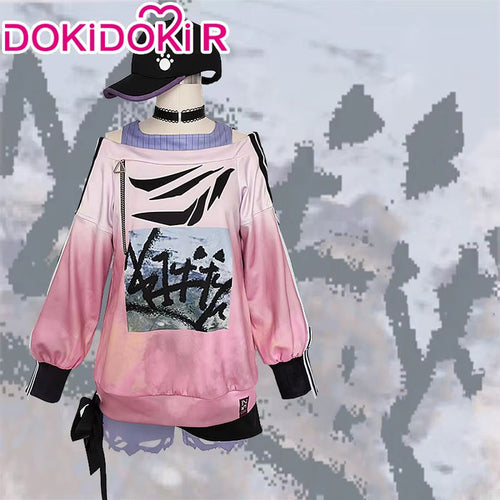 DokiDoki-R Game Prooject Sekaai Colorful Staage! Cosplay Akiyamaa Mizukii Costume IDSMAILE