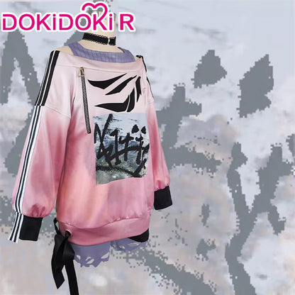 DokiDoki-R Game Prooject Sekaai Colorful Staage! Cosplay Akiyamaa Mizukii Costume IDSMAILE
