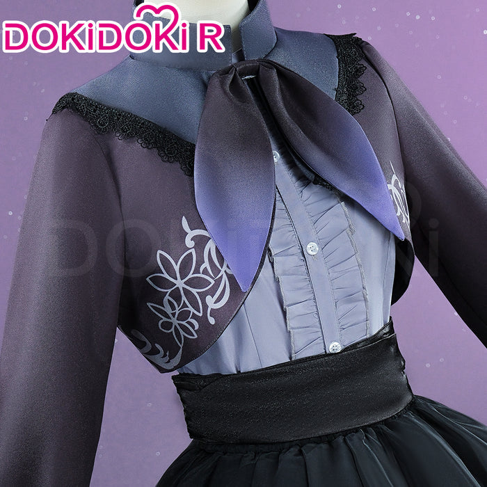 DokiDoki-R Game Prooject Sekaai Colorful Staage! Cosplay Asahinaa Mafuyuu Costume Lolita
