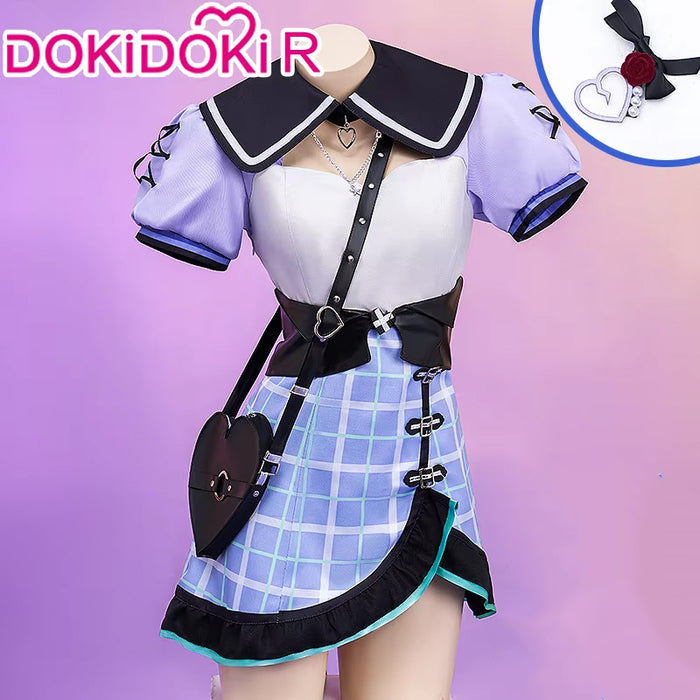 DokiDoki-R Game Prooject Sekaai Colorful Staage! Nandesu  Cosplay Asahinas Mafuyuu Costume