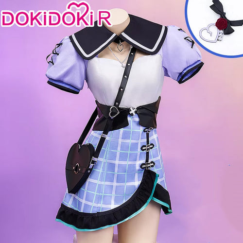DokiDoki-R Game Prooject Sekaai Colorful Staage! Nandesu  Cosplay Asahinas Mafuyuu Costume