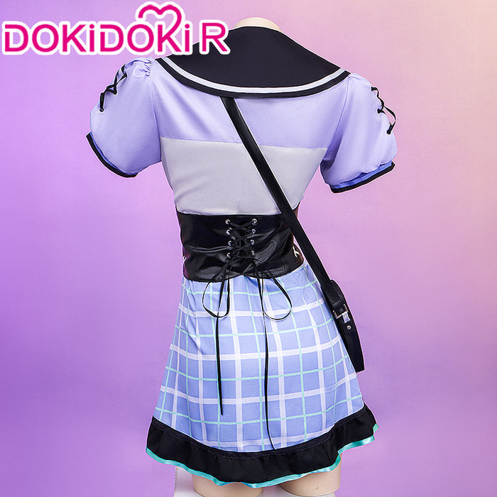 DokiDoki-R Game Prooject Sekaai Colorful Staage! Nandesu  Cosplay Asahinas Mafuyuu Costume