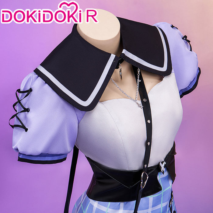 DokiDoki-R Game Prooject Sekaai Colorful Staage! Nandesu  Cosplay Asahinas Mafuyuu Costume