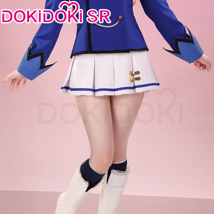 DokiDoki-SR Anime Aikatsu! Idol Activity Cosplay Hoshimiya Ichigo / Nijino Yume Cosplay Costume Uniform