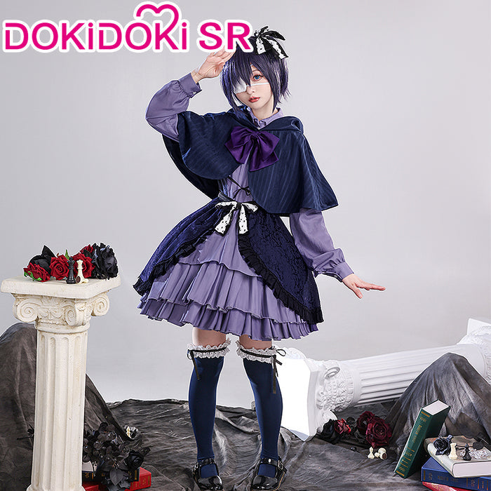 DokiDoki-SR Anime Love, Chunibyo & Other Delusions! Cosplay Takanashi Rikka Costume Date Dress
