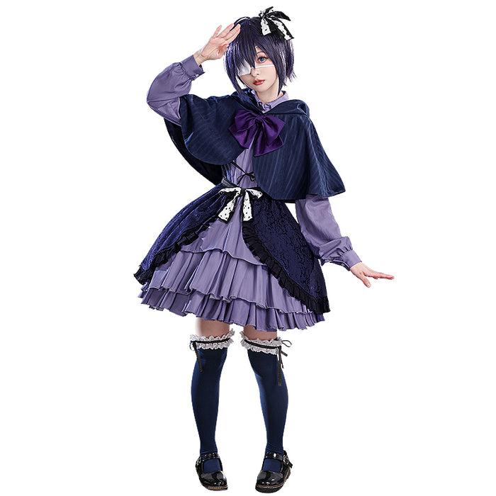 DokiDoki-SR Anime Love, Chunibyo & Other Delusions! Cosplay Takanashi Rikka Costume Date Dress