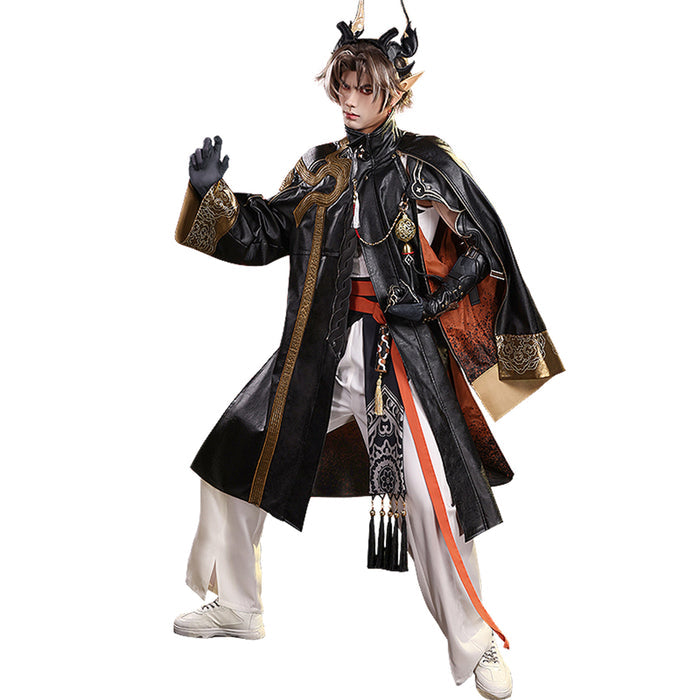 DokiDoki-SR Game Arknights Cosplay Chongyue Costume Where Vernal Winds Will Never Blow Chong Yue