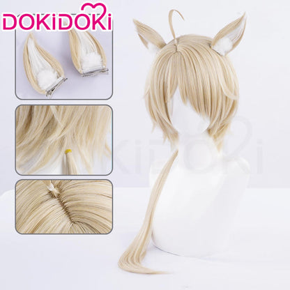 DokiDoki-SR Game Arknights Cosplay Młynar Costume / Wig / Shoes W Dali Skin