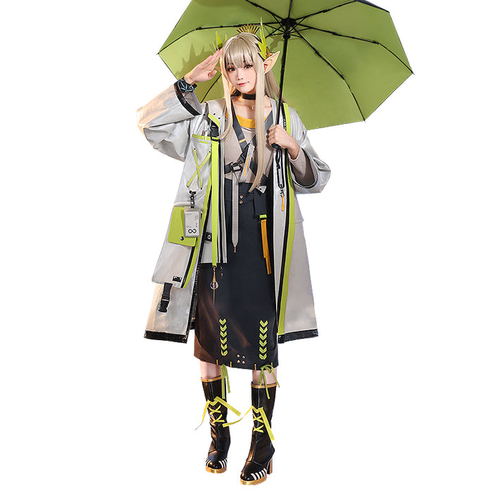 DokiDoki-SR Game Arknights Cosplay Muelsyse Costume / Wig