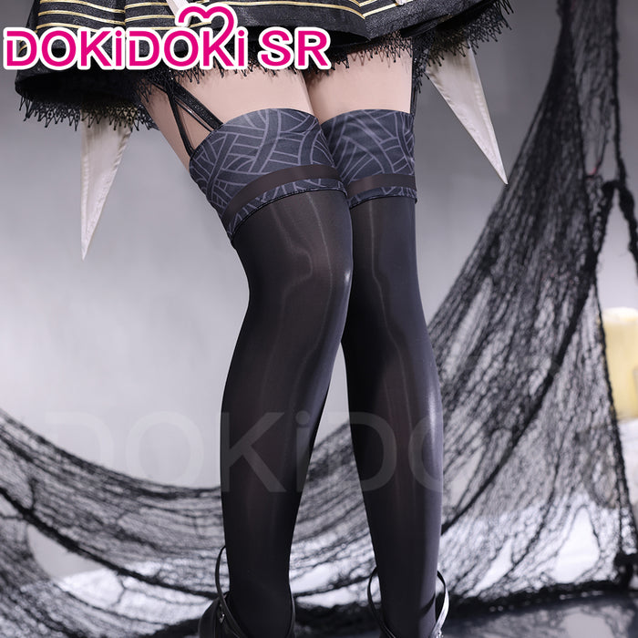 DokiDoki-SR Game Arknights Cosplay Virtuosa Arturia Giallo Costume / Shoes
