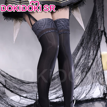 DokiDoki-SR Game Arknights Cosplay Virtuosa Arturia Giallo Costume / Shoes