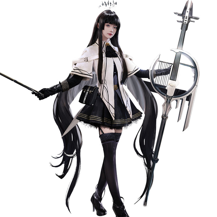 DokiDoki-SR Game Arknights Cosplay Virtuosa Arturia Giallo Costume / Shoes