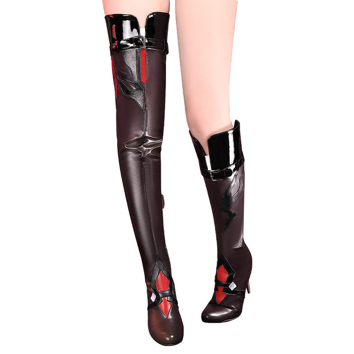 DokiDoki-SR Game Honkai: Star Rail Cosplay Acheron Shoes