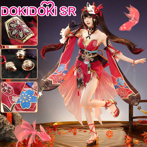 DokiDoki-SR Game Honkai: Star Rail Cosplay Hanabi Costume / Shoes Miss Sparkle