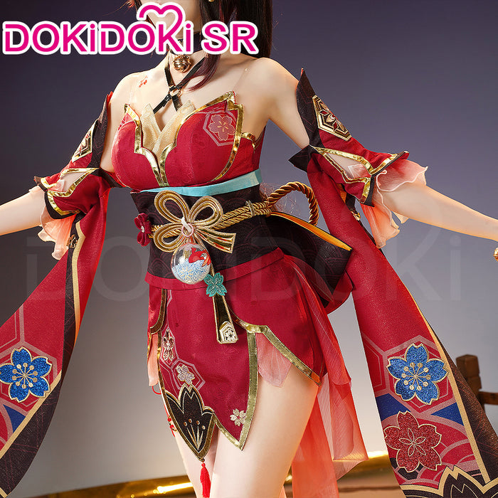 DokiDoki-SR Game Honkai: Star Rail Cosplay Hanabi Costume / Shoes Miss Sparkle