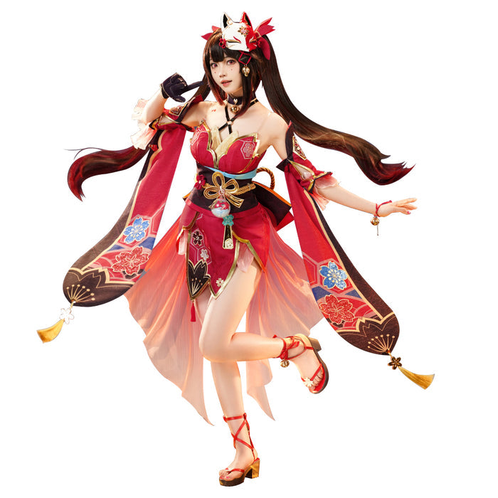 DokiDoki-SR Game Honkai: Star Rail Cosplay Hanabi Costume / Shoes Miss Sparkle