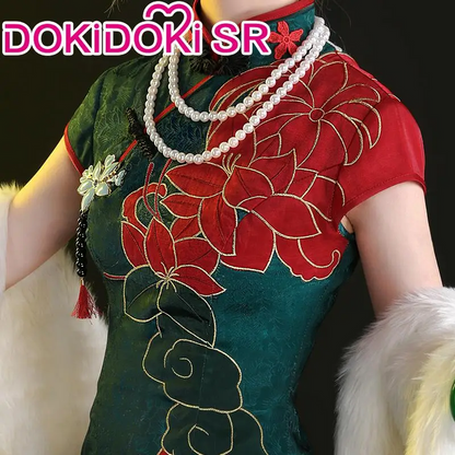 Dokidoki-SR Game Identity Ⅴ Cosplay Michiko Cosplay Costume / Wig Geisha Lady Thirteen Idv