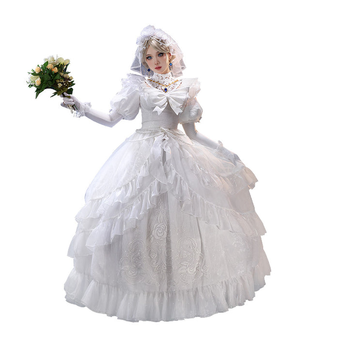 DokiDoki-SR Game Identity V Cosplay Lady Bloody Queen Promised Day Costume idv