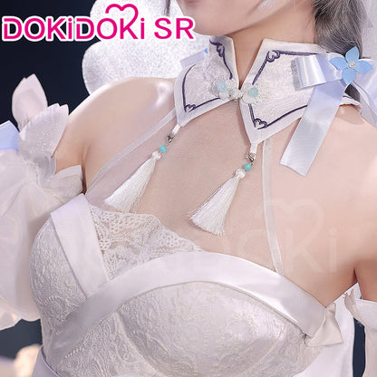 DokiDoki-SR VSINGER Cosplay Luo Tianyi Costume Wedding Dress luotianyi