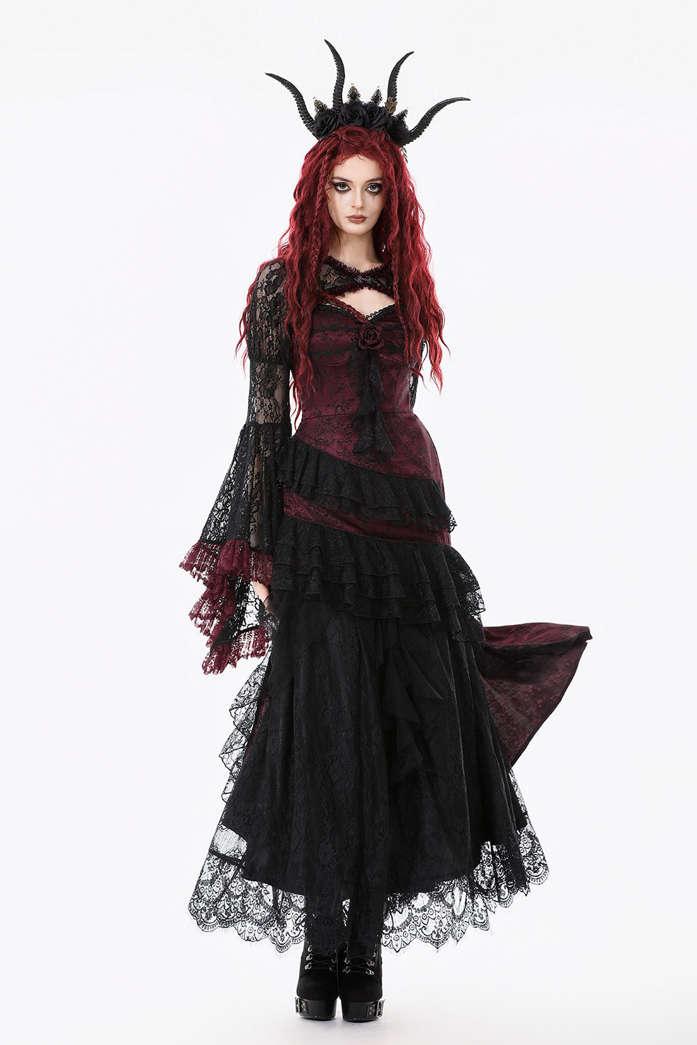 Blood Drop Lace Cardigan