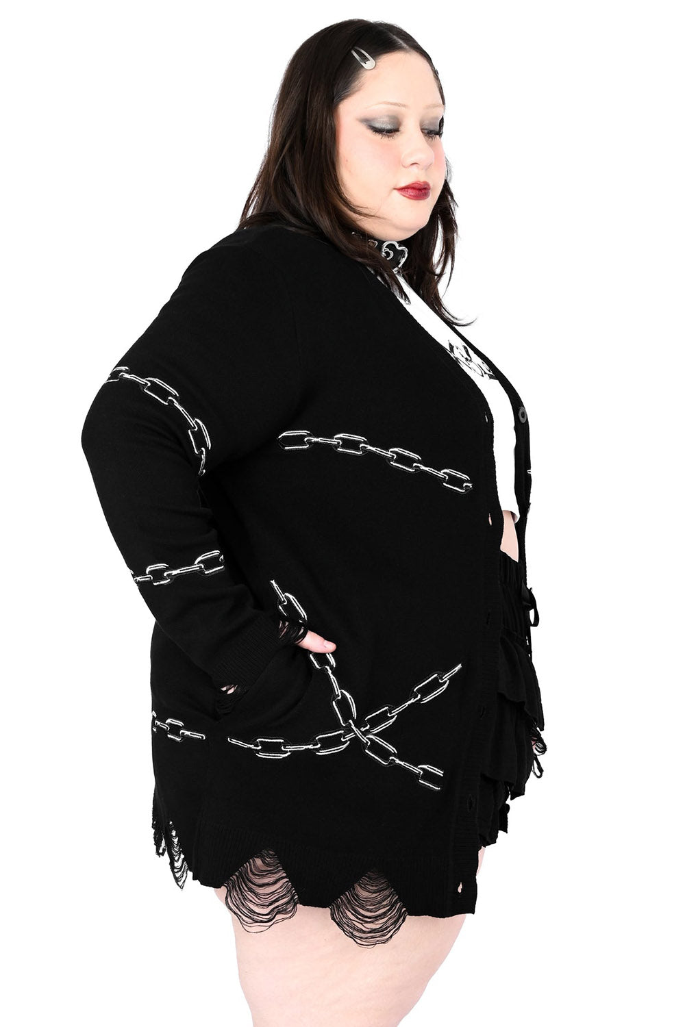 Chained Cardigan