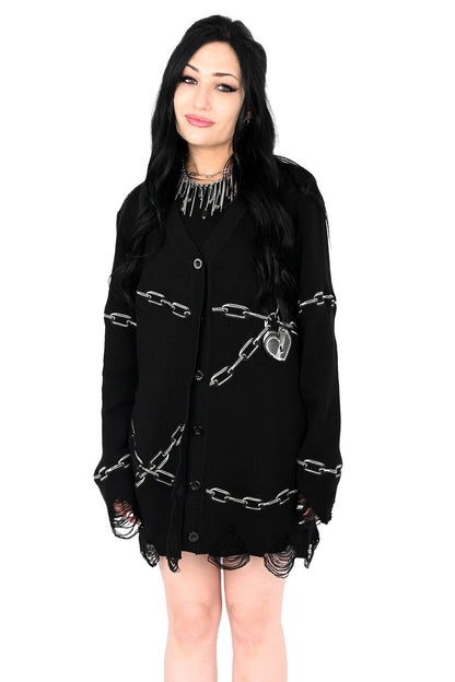 Chained Cardigan