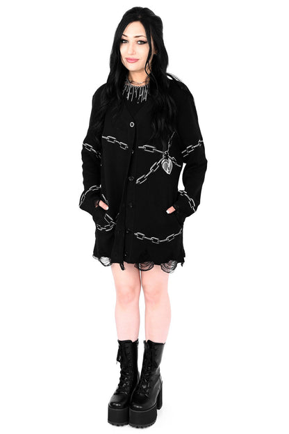 Chained Cardigan