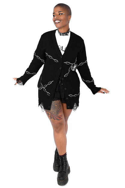 Chained Cardigan