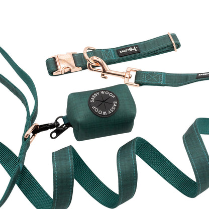 Dog Collar Three Piece Bundle - Forest